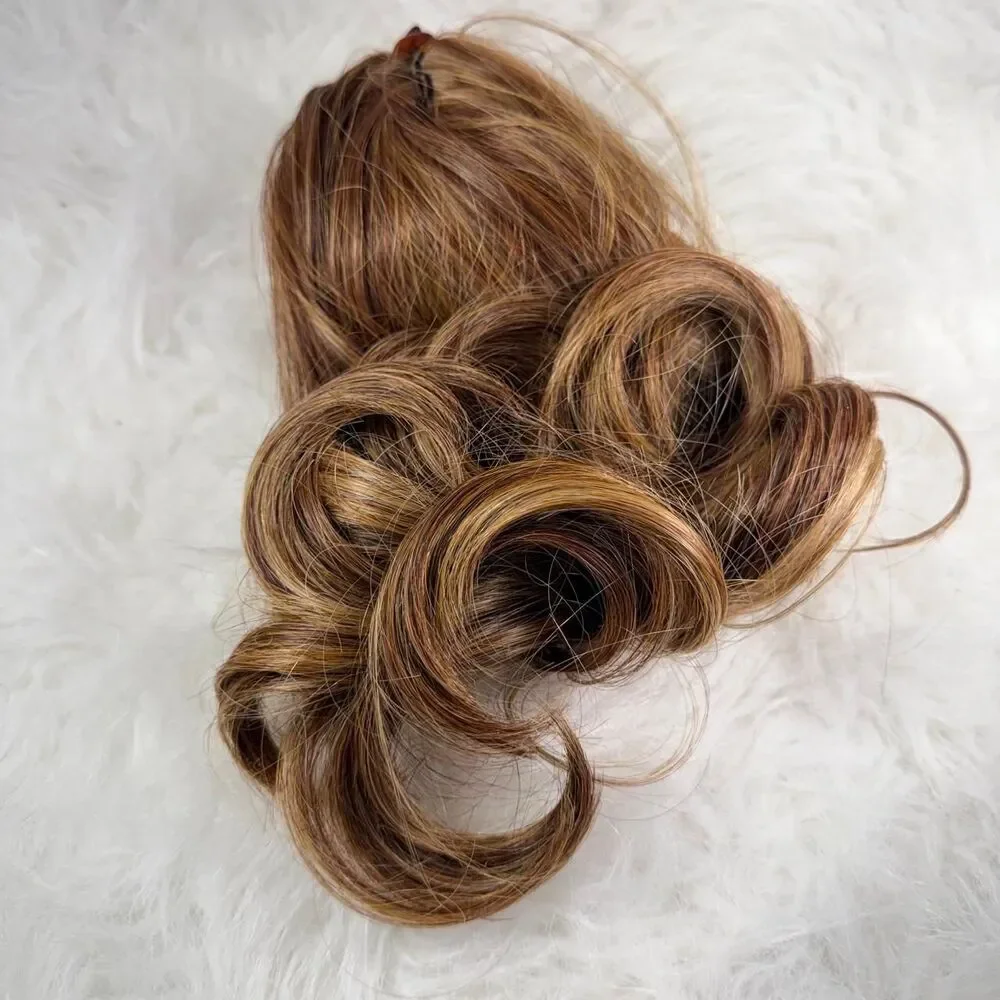 Unbranded Women's Brown and Gold Hair-accessories